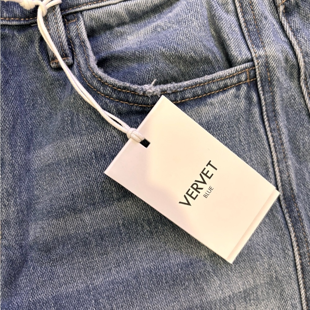 Vervet Wide Leg Blue Jeans Women's 30 NWT - Picture 3 of 5